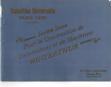 Société Suisse Our la Construction de Locomotives et de Machines WINTERTHUR