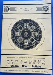 An Information Booklet on Armstrong Whitworth
