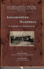 Locomotives Modernes a vapeur et électriques