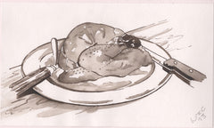 Roast Chicken from the 'Old Codger's Cookbook