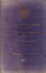 B. Y. Steam Rail Coaches