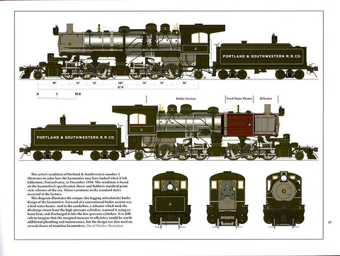 TIMBER TITANS Baldwin's Articulated Logging Locomotive | Camden ...