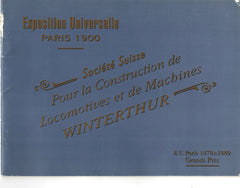 Société Suisse Our la Construction de Locomotives et de Machines WINTERTHUR