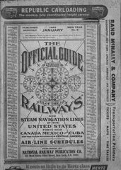 The Official Guide of the Railways and Steam Navigation Lines of the United States, Porto Rico, Canada, Mexico and Cuba etc. - January 1964